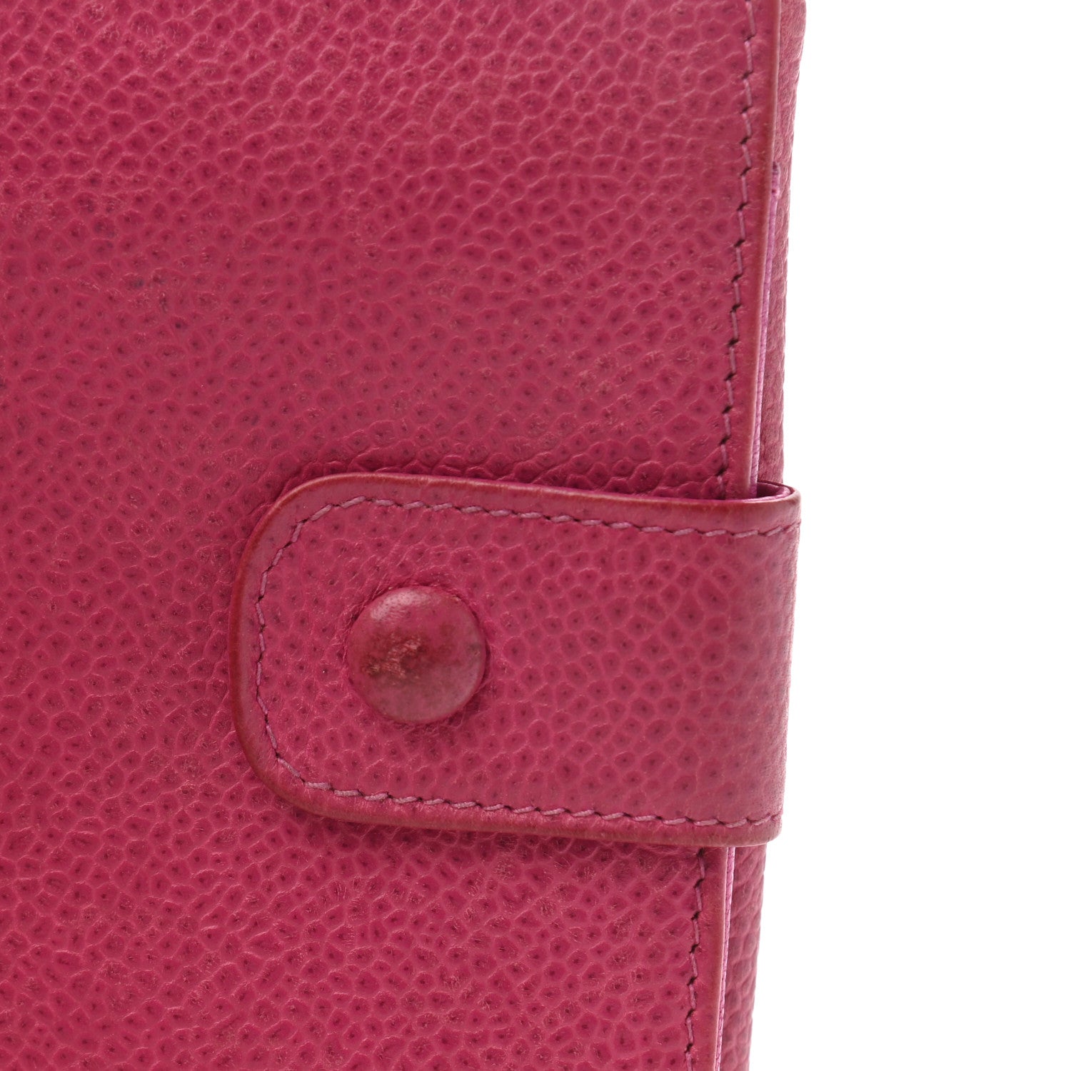 Chanel Caviar Timeless CC Compact French Wallet Pink 11 of 12