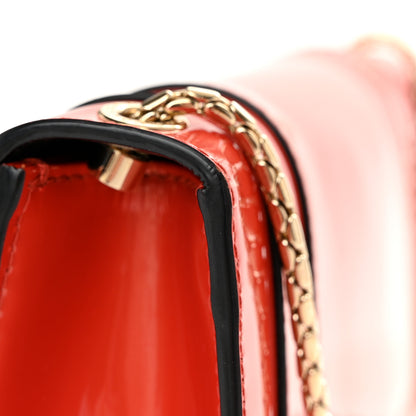 Bulgari Patent Serpenti Forever Small Shoulder Bag Orange 11 of 12