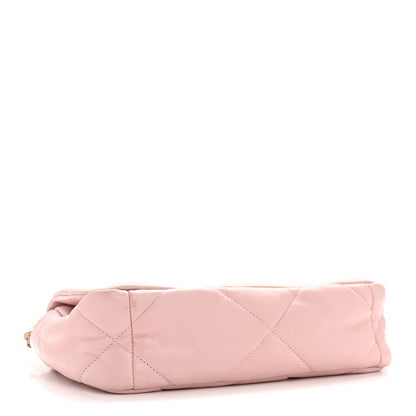 Chanel Lambskin Quilted Medium Chanel 19 Flap Light Pink 4 of 14