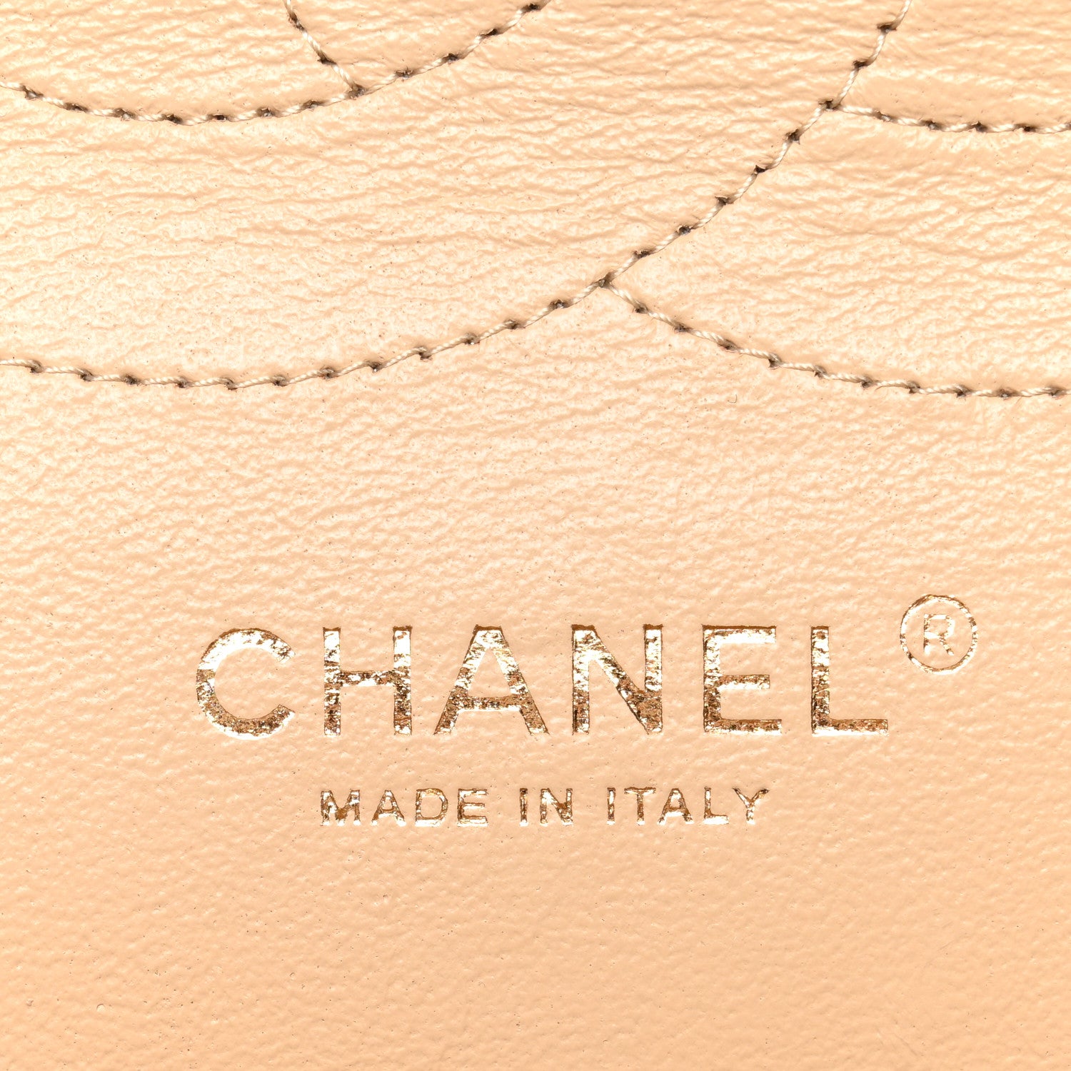 Chanel Caviar Quilted Jumbo Double Flap Light Beige 6 of 11