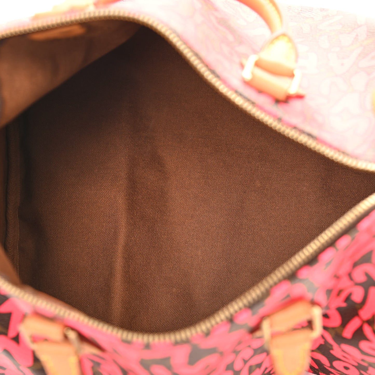 Monogram Graffiti Speedy 30 Fuchsia