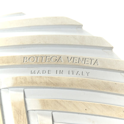 Bottega Veneta Calfskin Fishnet Fabric Orbit Sneakers 39 Silver 8 of 10