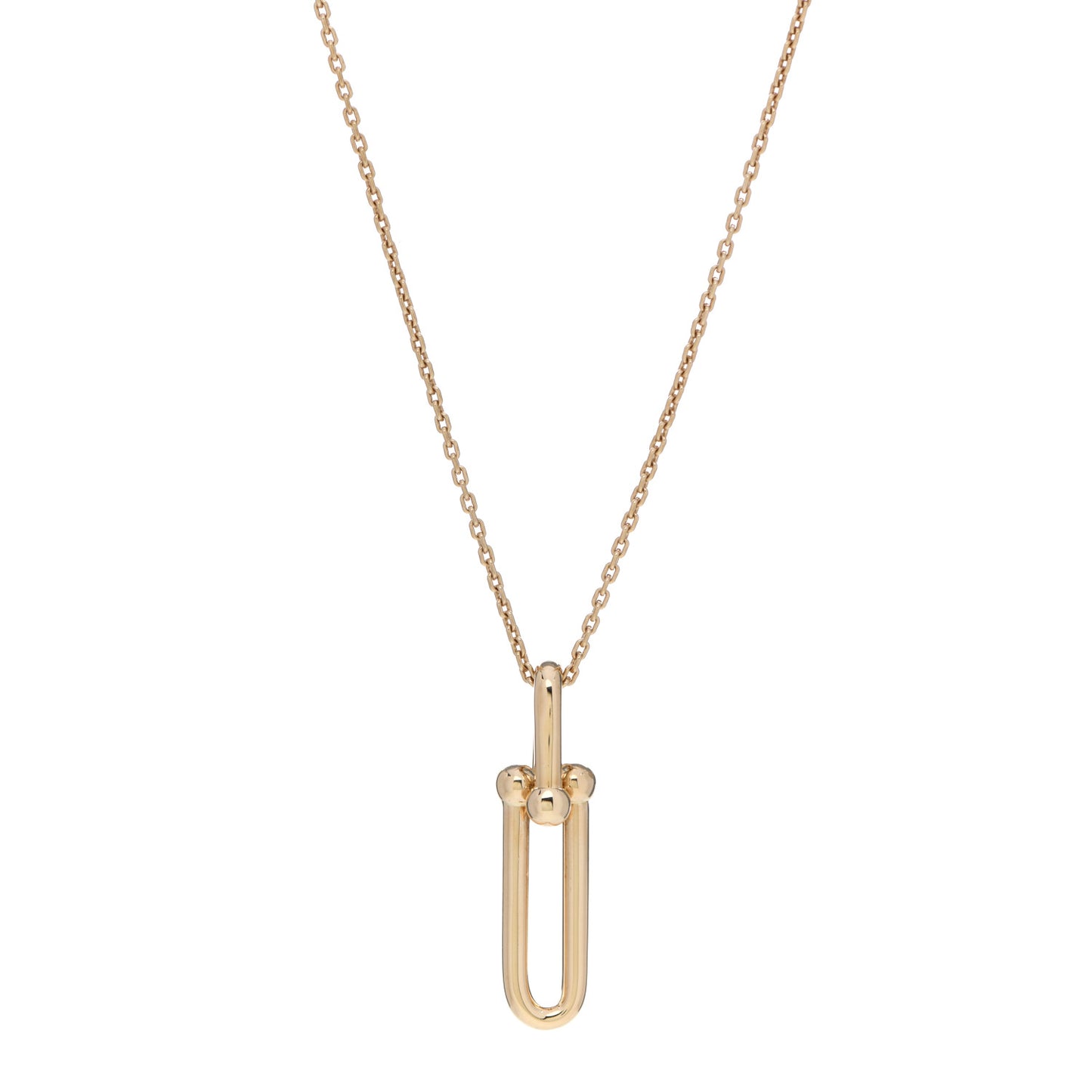 18K Yellow Gold HardWear Link Pendant Necklace