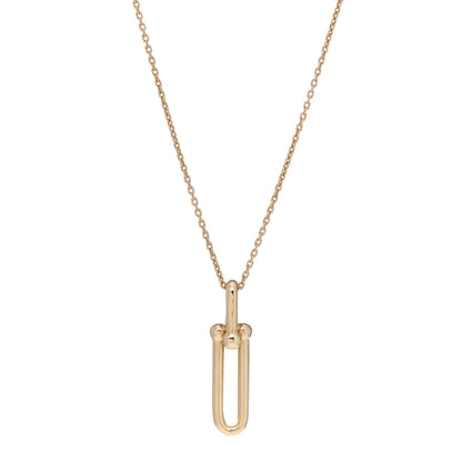 Tiffany 18K Yellow Gold HardWear Link Pendant Necklace 1 of 7