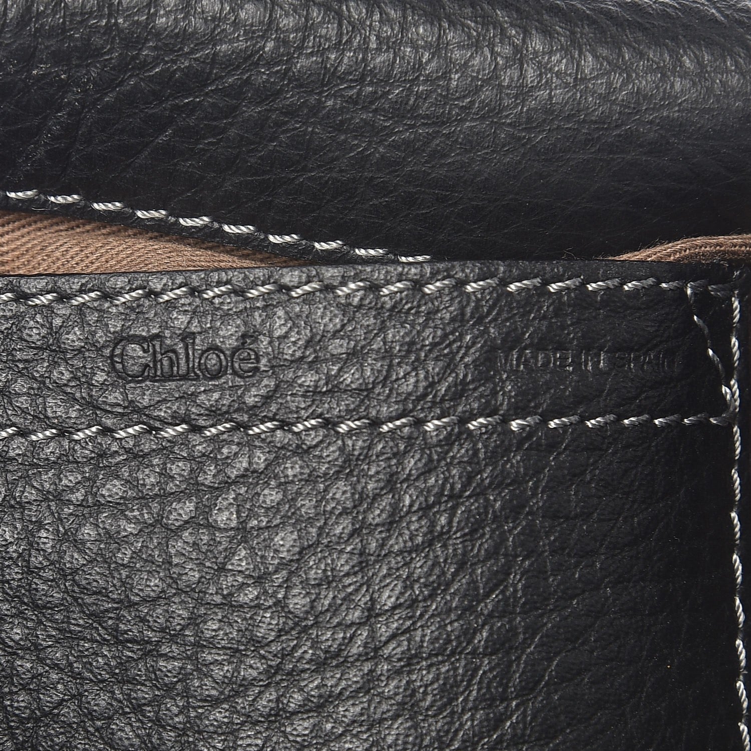 Chloe Calfskin Mini Marcie Round Crossbody Bag Black 11 of 11