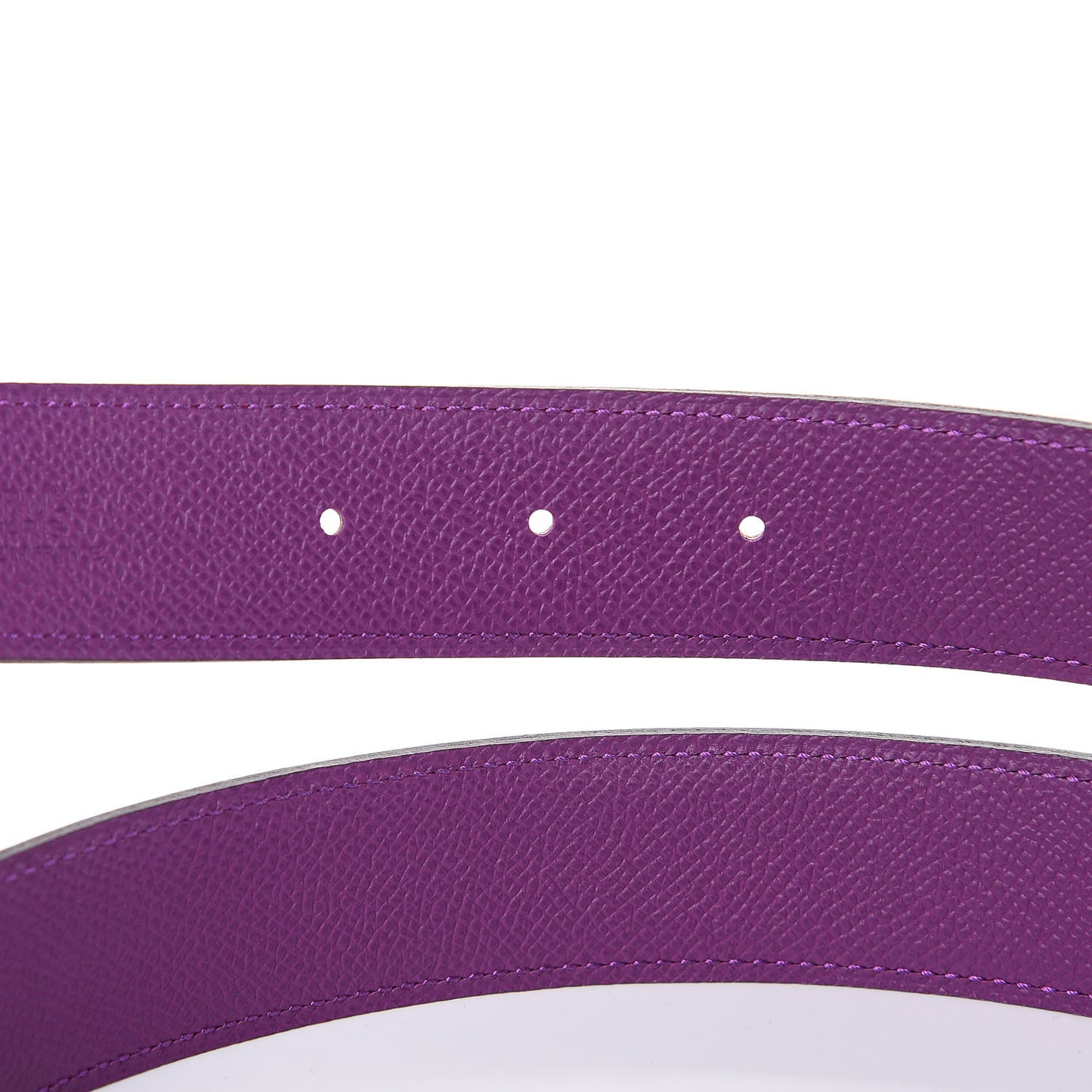 Swift Epsom 32mm Belt Strap 85 Cappucine Ultraviolet