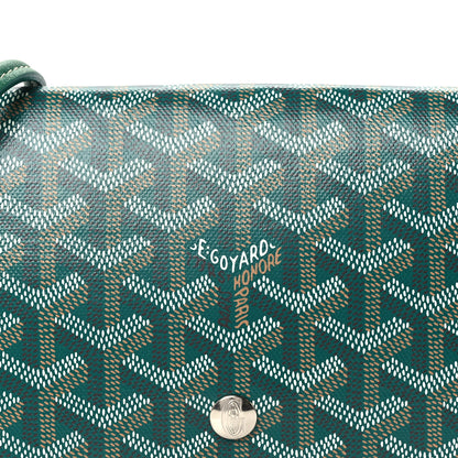 Goyard Goyardine Plumet Wallet Clutch Green 7 of 9