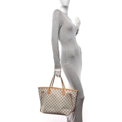 Louis Vuitton Damier Azur Neverfull MM 2 of 10