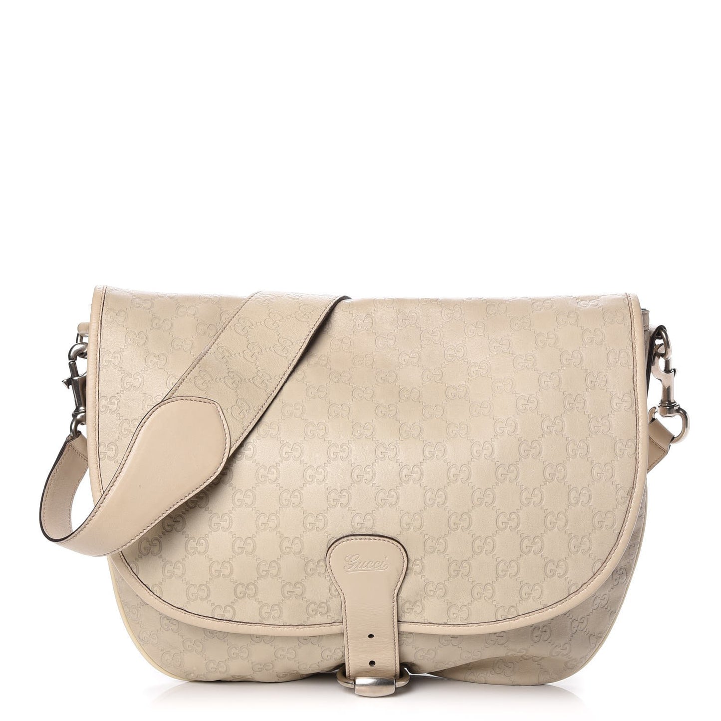 Guccissima Messenger Bag Ivory