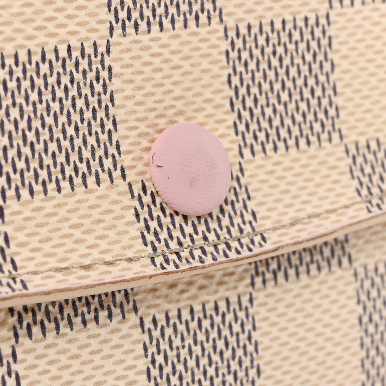 Louis Vuitton Damier Azur Emilie Wallet Rose Ballerine 8 of 9