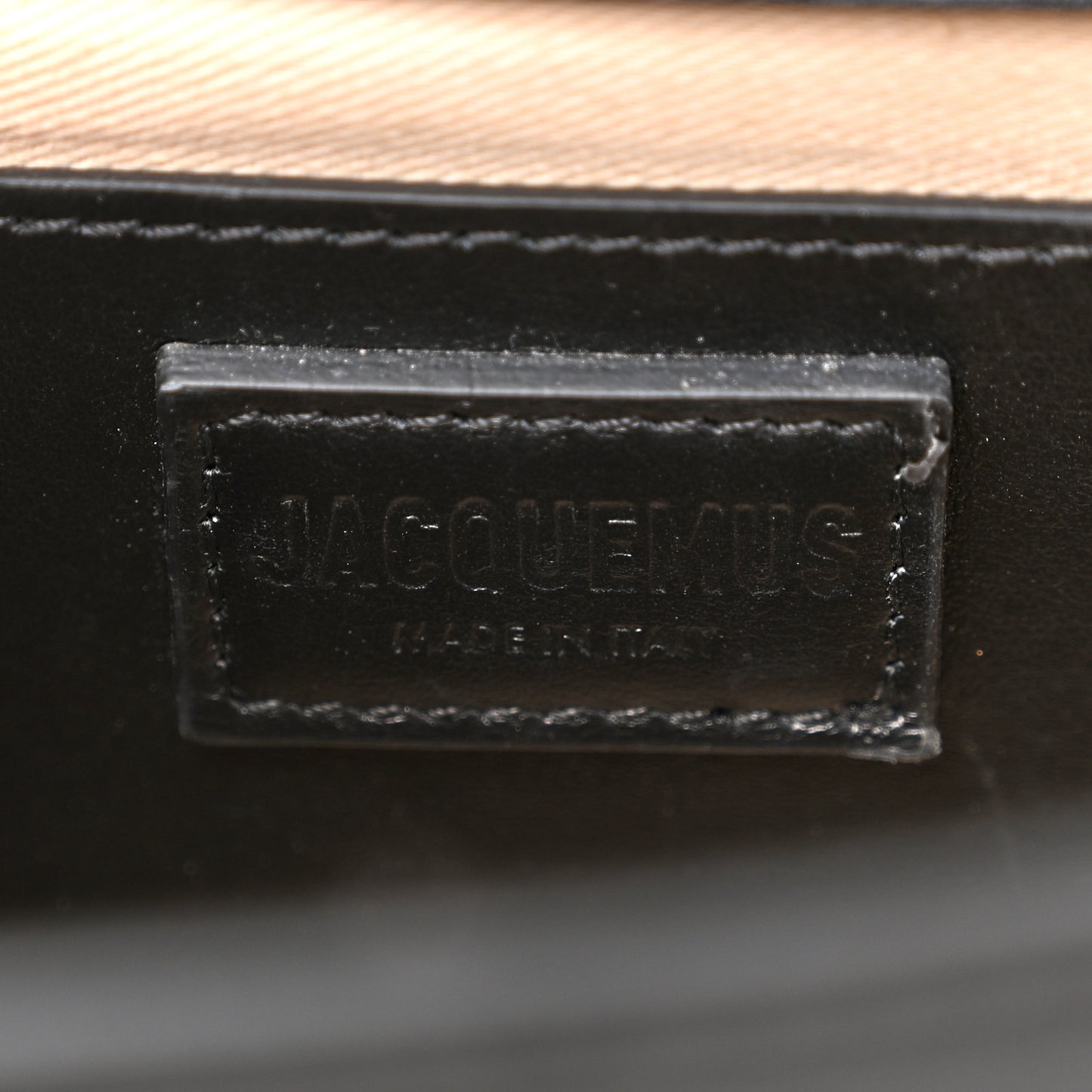 Smooth Calfskin Le Grand Bambino Black