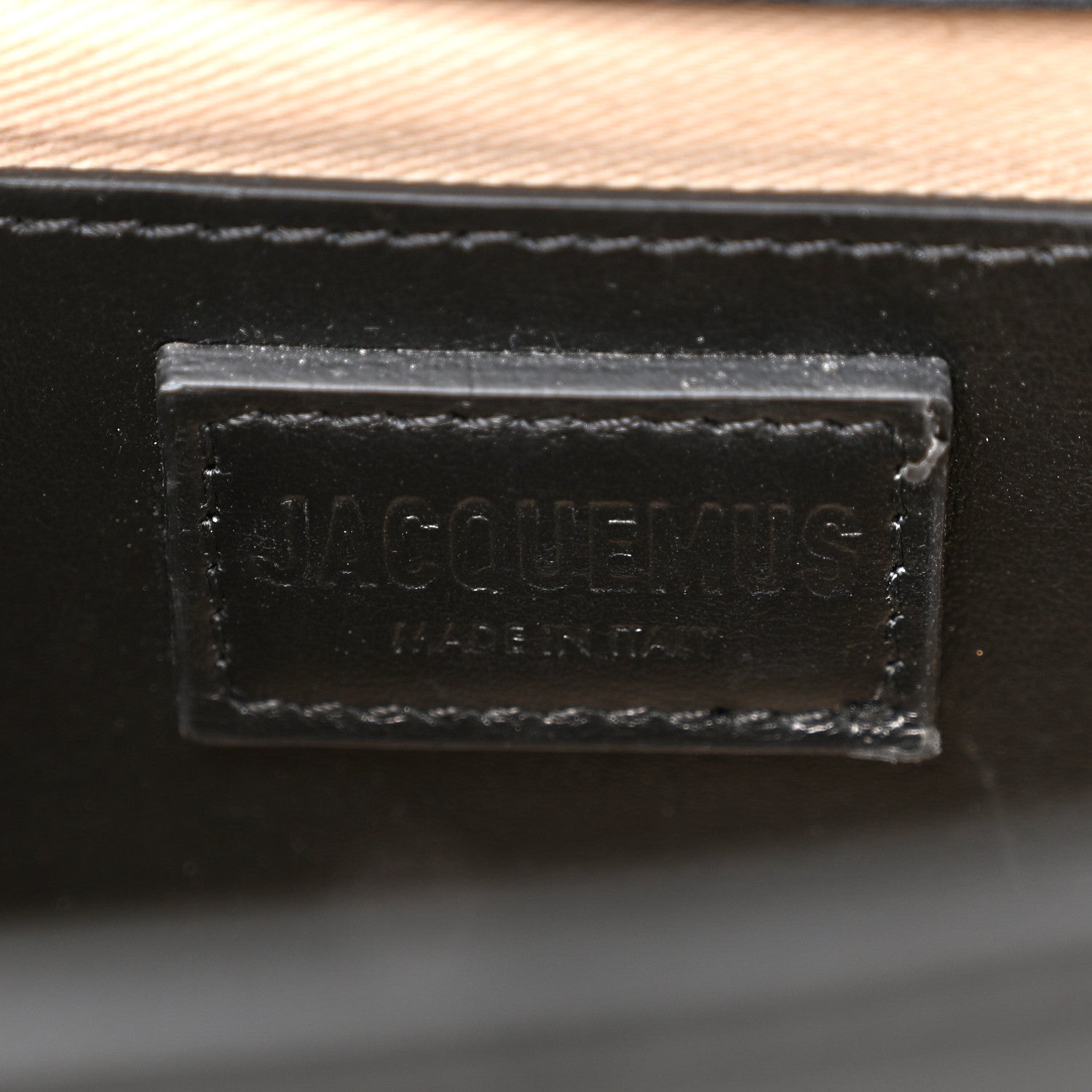 Jacquemus Smooth Calfskin Le Grand Bambino Black 6 of 11