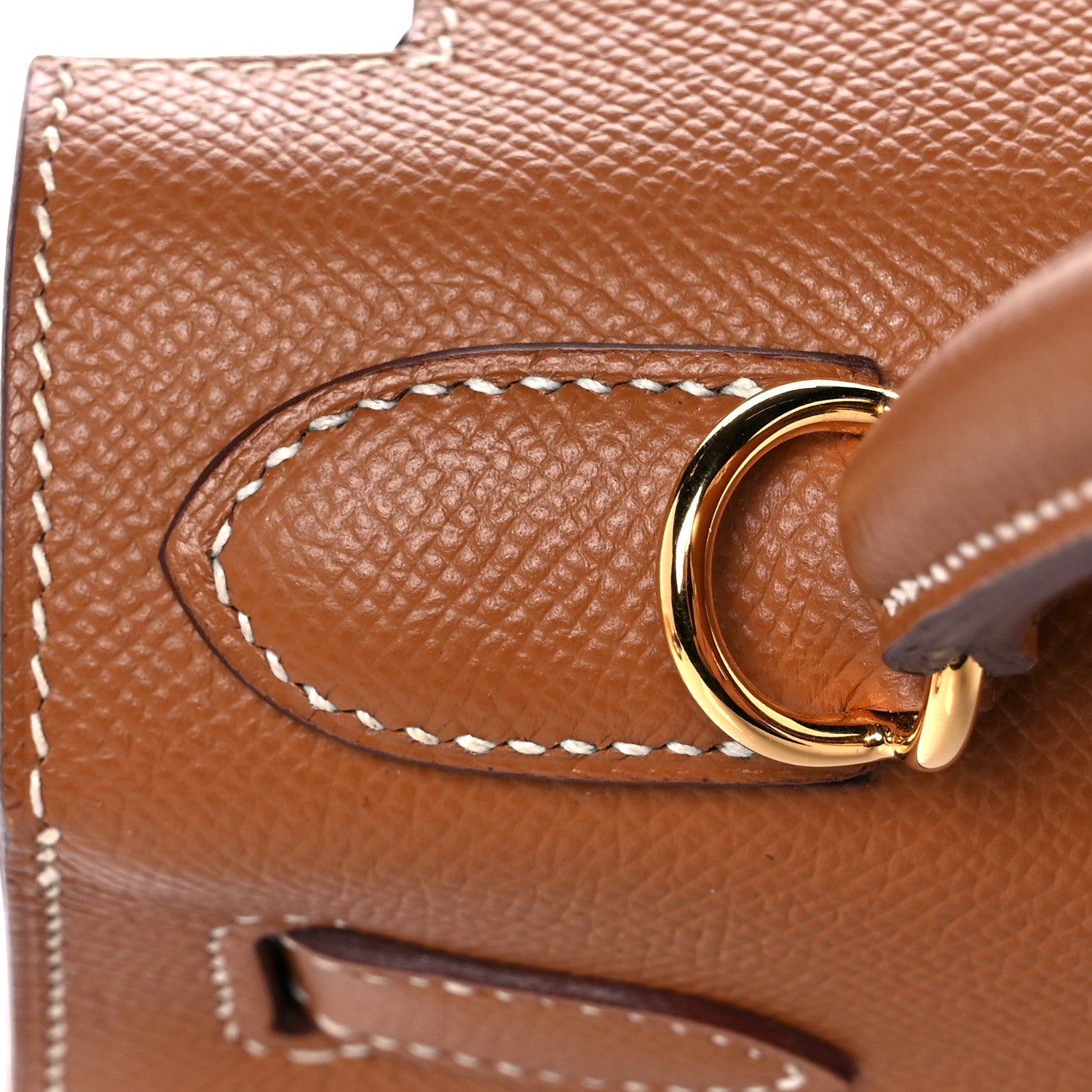 Hermes Epsom Kelly Sellier 28 Gold 12 of 36