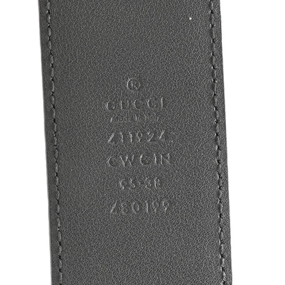 Gucci Guccissima Signature Interlocking G 40mm Belt 95 38 Black 9 of 16