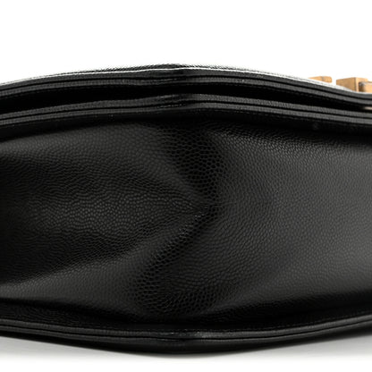 Chanel Caviar Quilted Medium Boy Flap Black 9 of 13