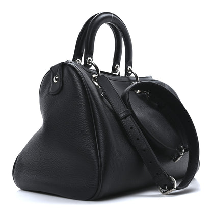 Christian Dior Smooth Deerskin Granville Polochon Black 3 of 10