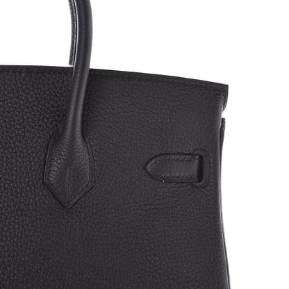 Hermes Togo Birkin 25 Black 16 of 37
