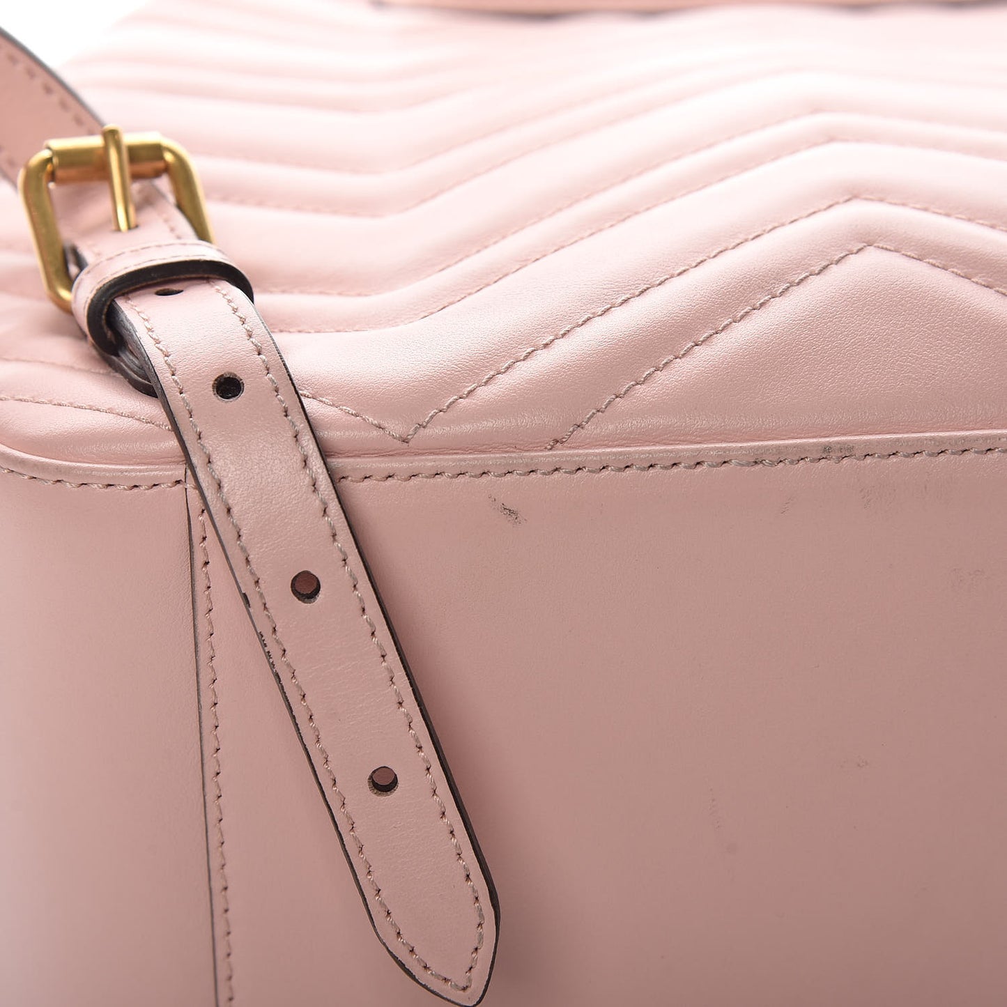 Calfskin Matelasse GG Marmont Dome Backpack Perfect Pink