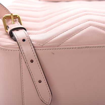 Gucci Calfskin Matelasse GG Marmont Dome Backpack Perfect Pink 14 of 15