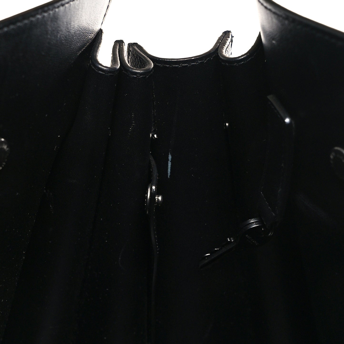 Grained Calfskin Large Sac De Jour Carryall Black