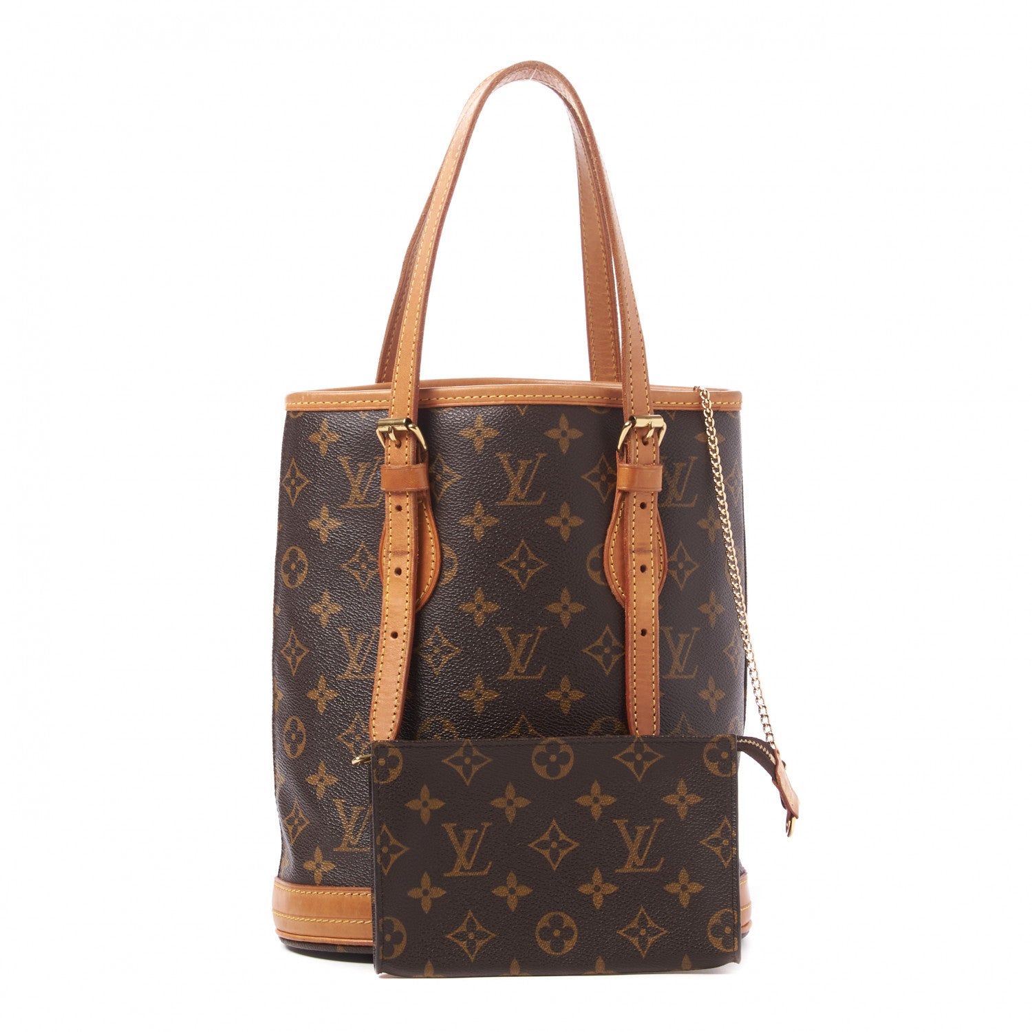 Louis Vuitton Monogram Petit Bucket 23 4 of 9