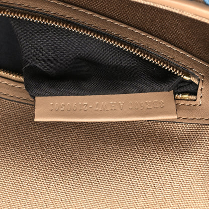 Fendi Canvas Vitello King FF Multicolor Embroidered Baguette Multicolor Cuoio 7 of 10