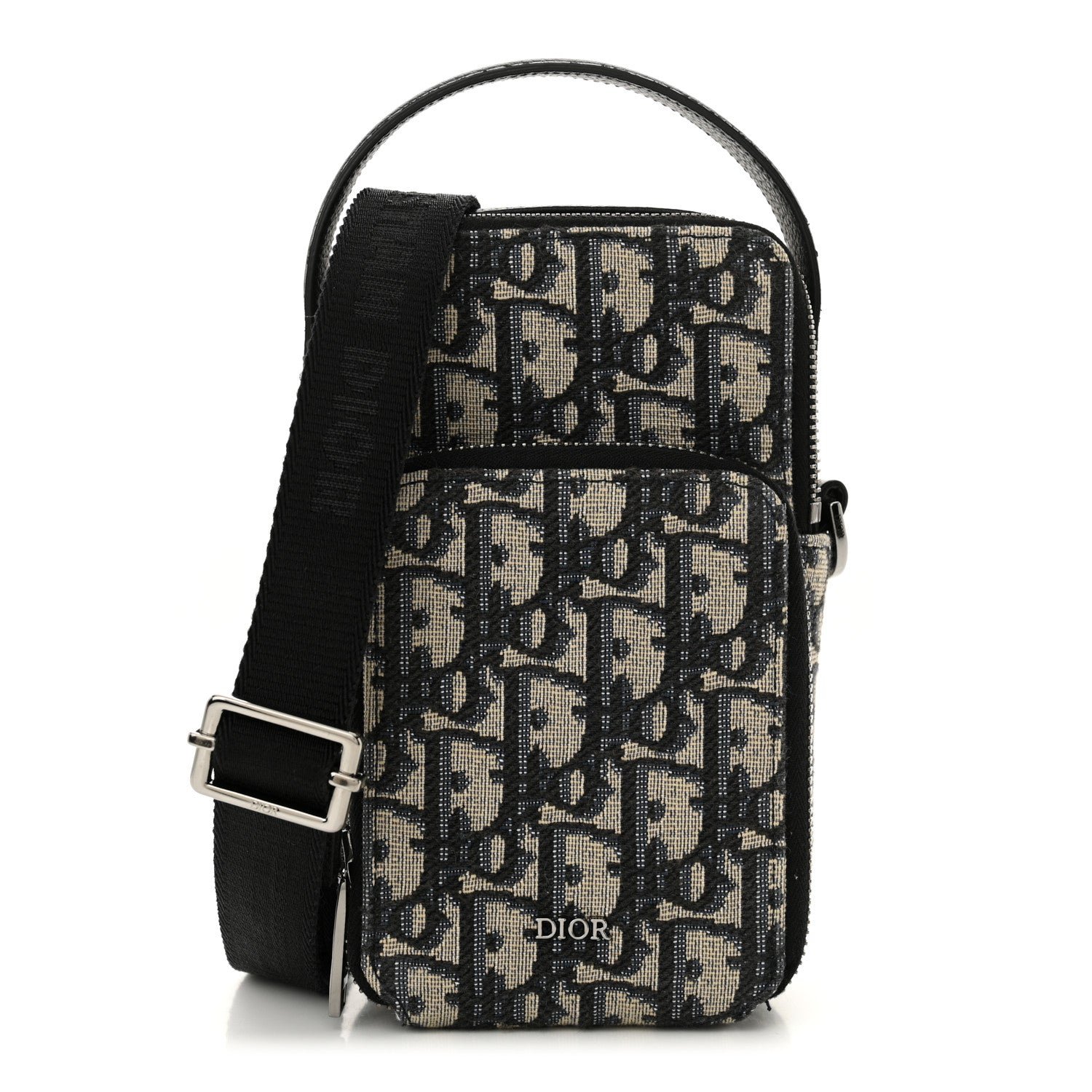 Christian Dior Oblique Micro Rider Pouch Blue 1 of 13