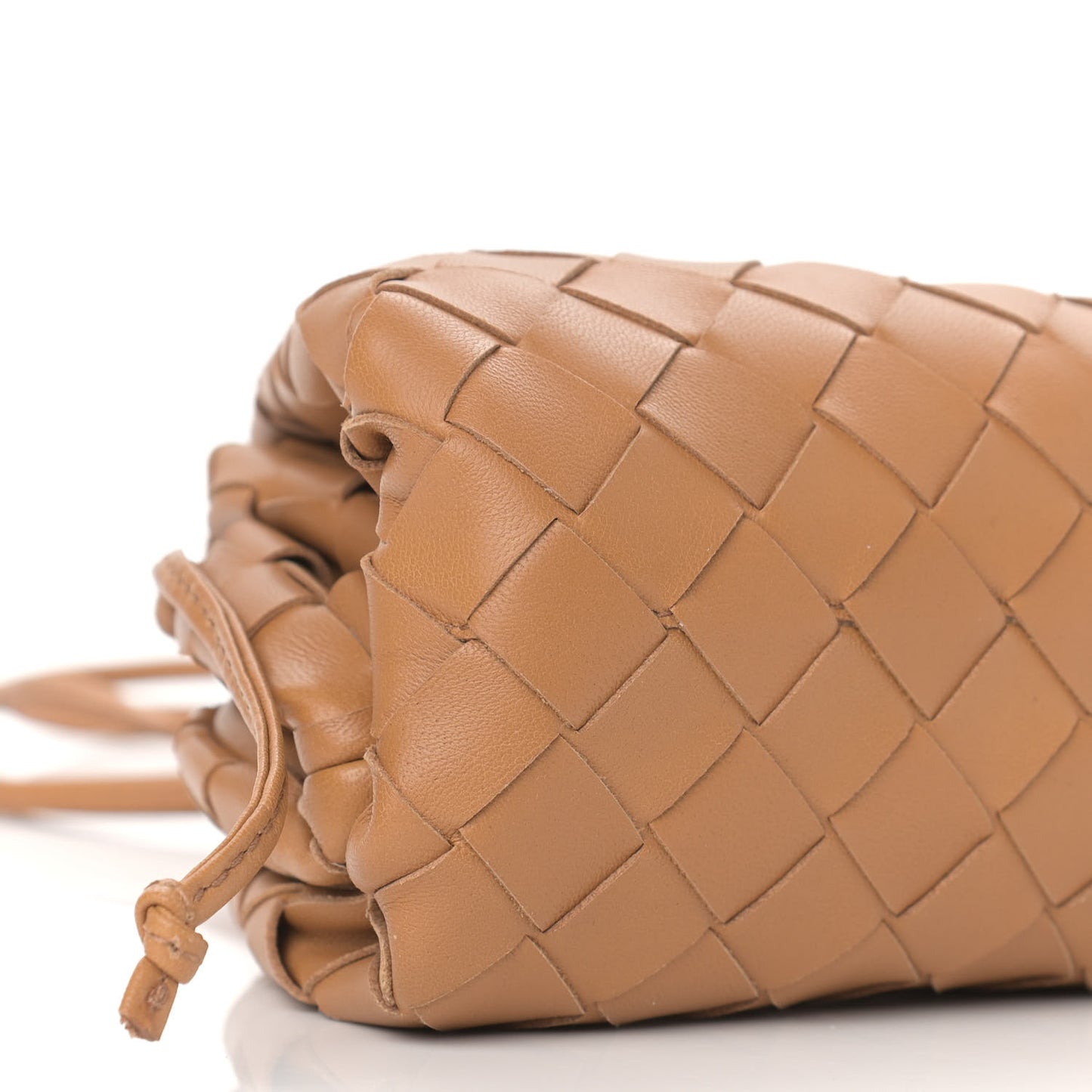 Nappa Intrecciato The Mini Pouch Carmel