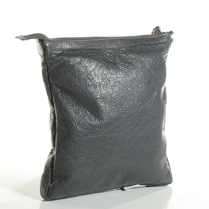 Balenciaga Agneau Classic Hardware Flat Crossbody Gris Tarmac 5 of 26