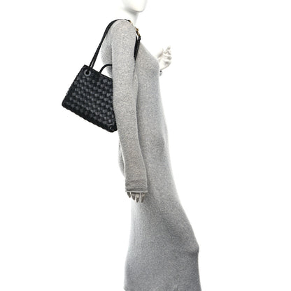 Bottega Veneta Nappa Intrecciato Small Andiamo Shoulder Bag Black 2 of 11