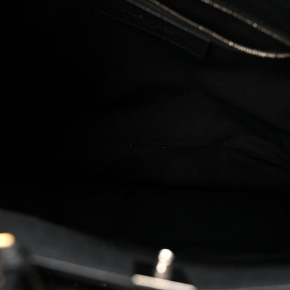 Balenciaga Calfskin Le Dix Soft Cabas M Shoulder Bag Black 6 of 11