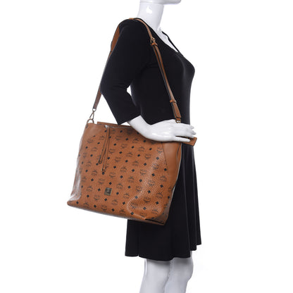 MCM Visetos Large Klara Hobo Cognac 2 of 9