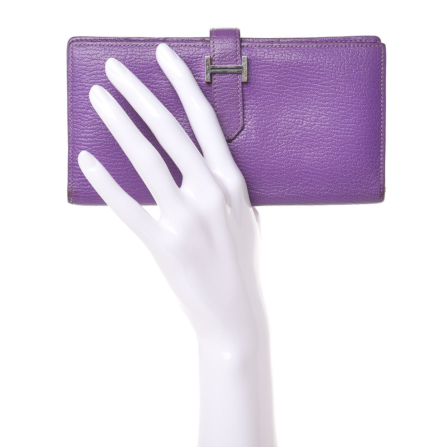 Chèvre Mysore Bearn Gusset Wallet Parme
