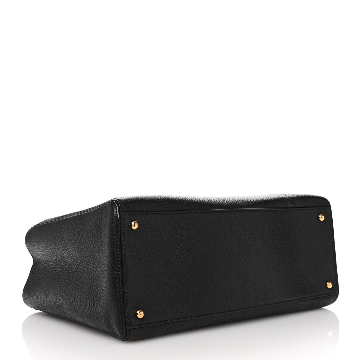 Chanel Deerskin Cerf Executive Shopper Tote Black 5 of 11