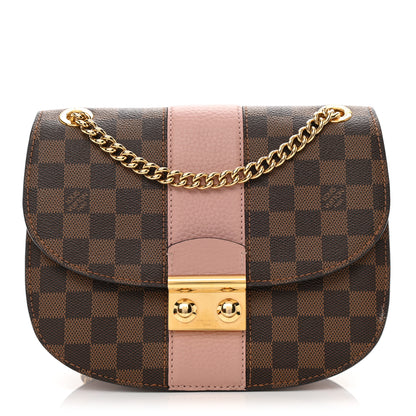 Louis Vuitton Damier Ebene Cuir Taurillon Wight Magnolia 1 of 8