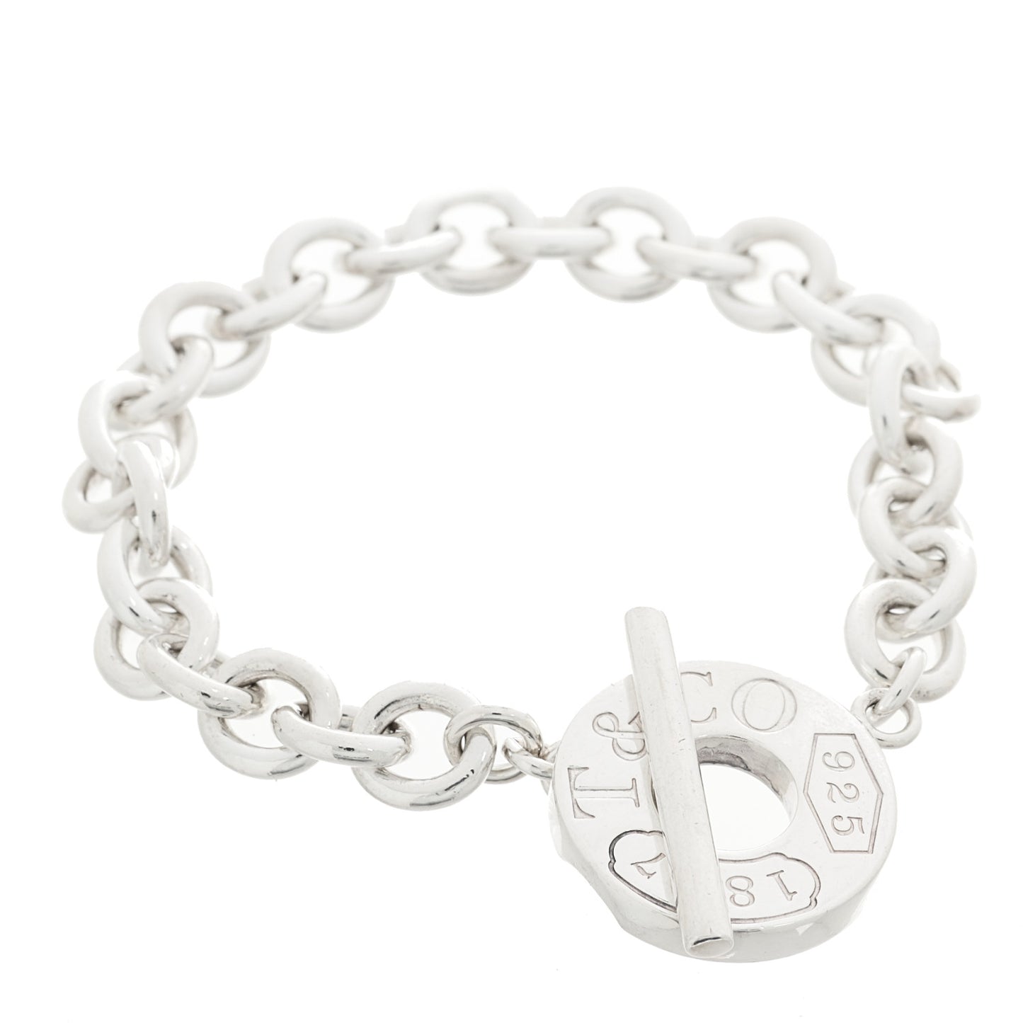 Sterling Silver 1837 Toggle Bracelet
