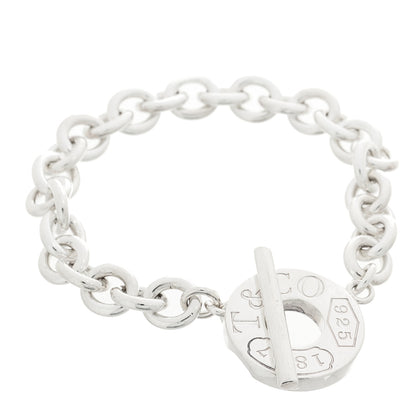 Tiffany Sterling Silver 1837 Toggle Bracelet 1 of 3