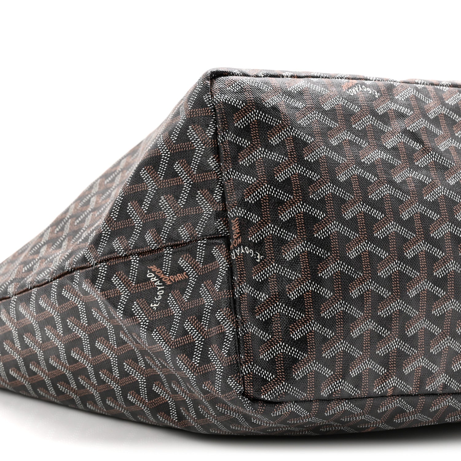 Goyard Goyardine Saint Louis GM Black 10 of 12