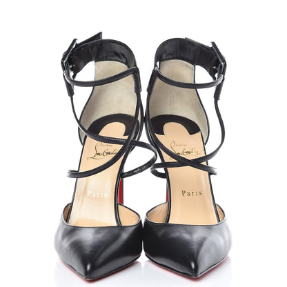 Christian Louboutin Shiny Nappa Suzanna 100 Pumps 40 Black 2 of 11