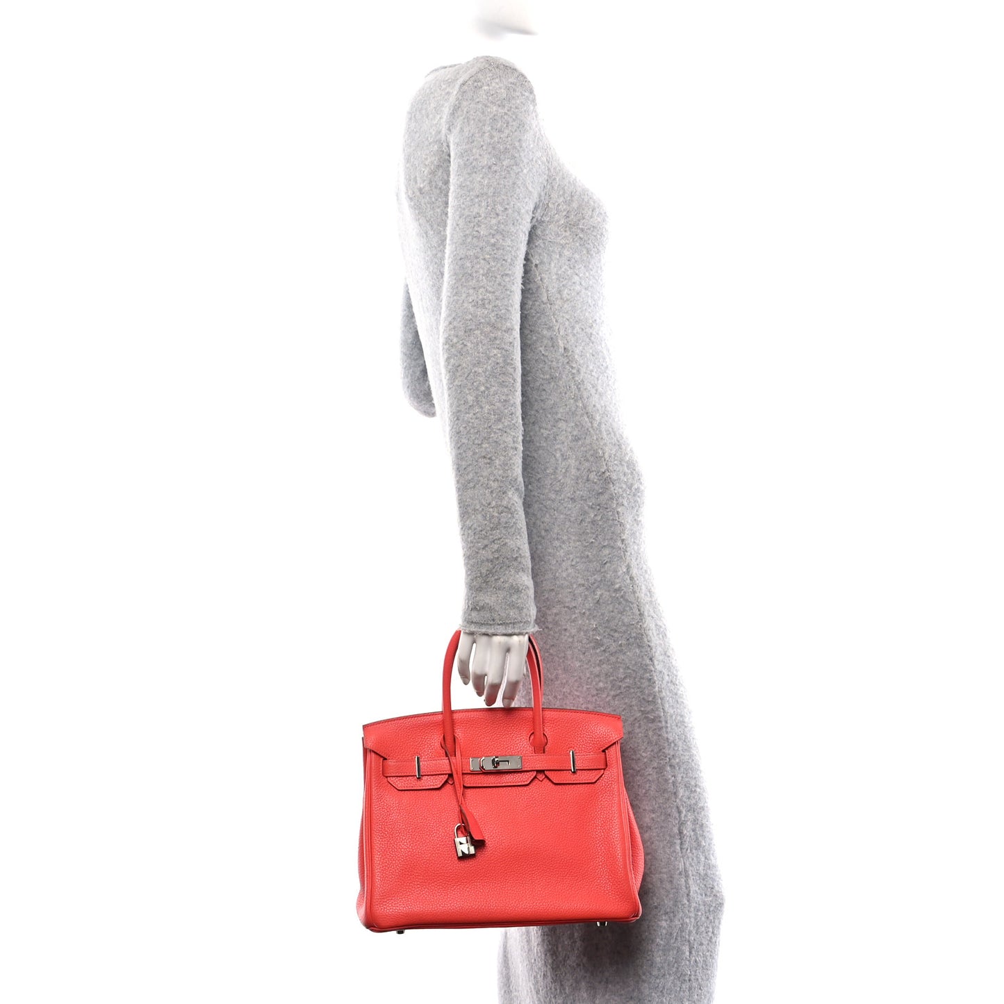 Taurillon Clemence Birkin 30 Rose Jaipur