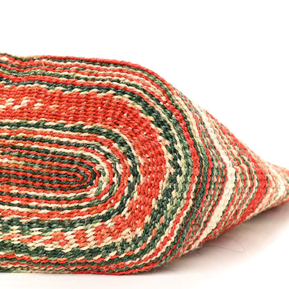 Loewe Sisal Calfskin Raffia Paula's Ibiza Basket Tote Natural Multicolor 9 of 9