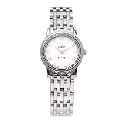 Omega Stainless Steel Mother of Pearl 22mm De Ville Quartz Watch 4570.71.00 1 of 5