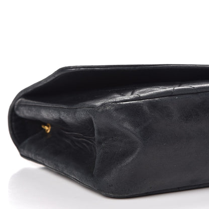 Chanel Lambskin Quilted Medium Single Flap Black 11 of 15