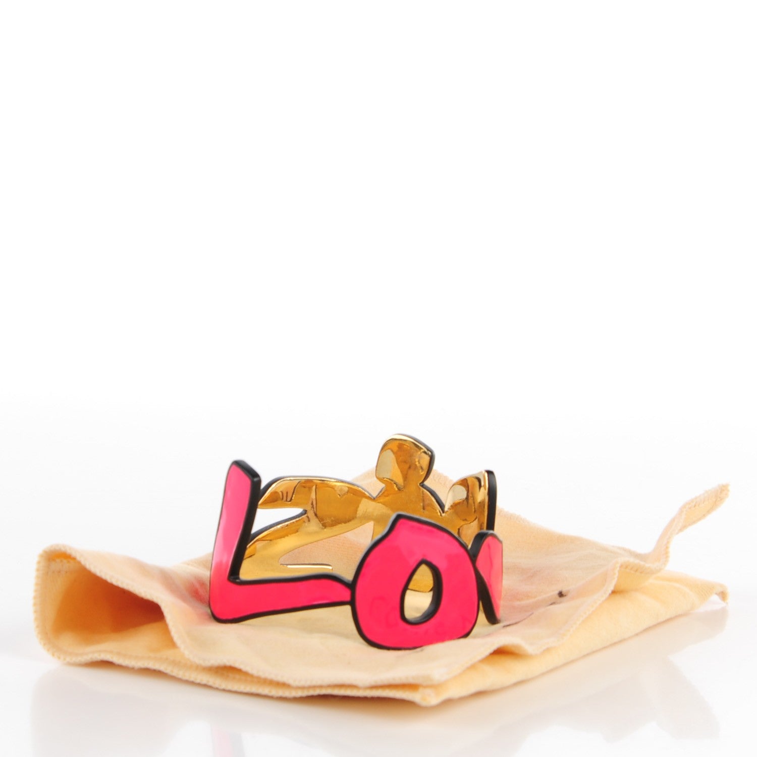 Louis Vuitton Graffiti Louis Bracelet Fuchsia 8 of 8