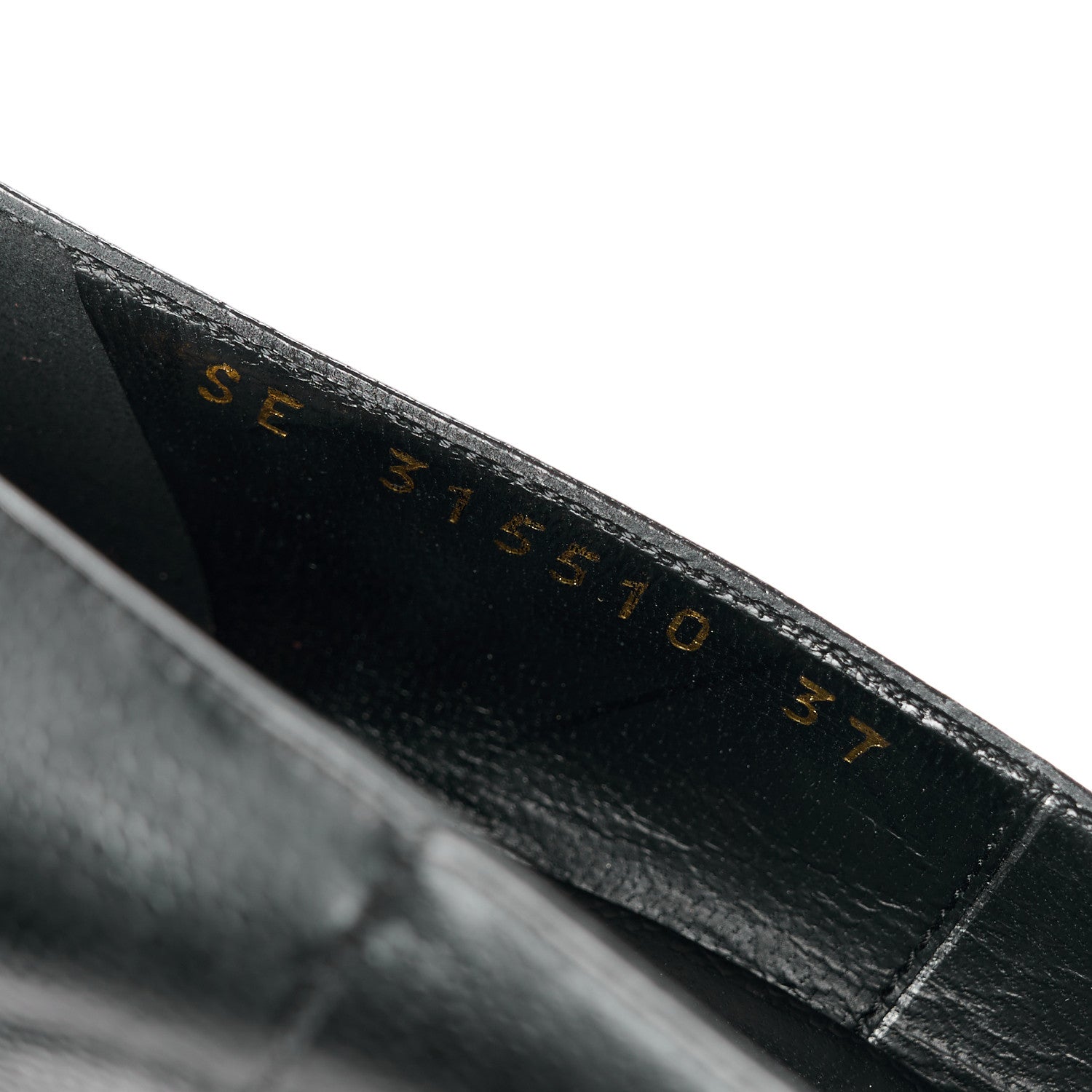 Saint Laurent Vernigolf Tribute Two Platform Pumps 37 Black 8 of 9