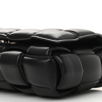 Bottega Veneta Nappa Maxi Intreccio Padded Cassette Crossbody Bag Black 8 of 14