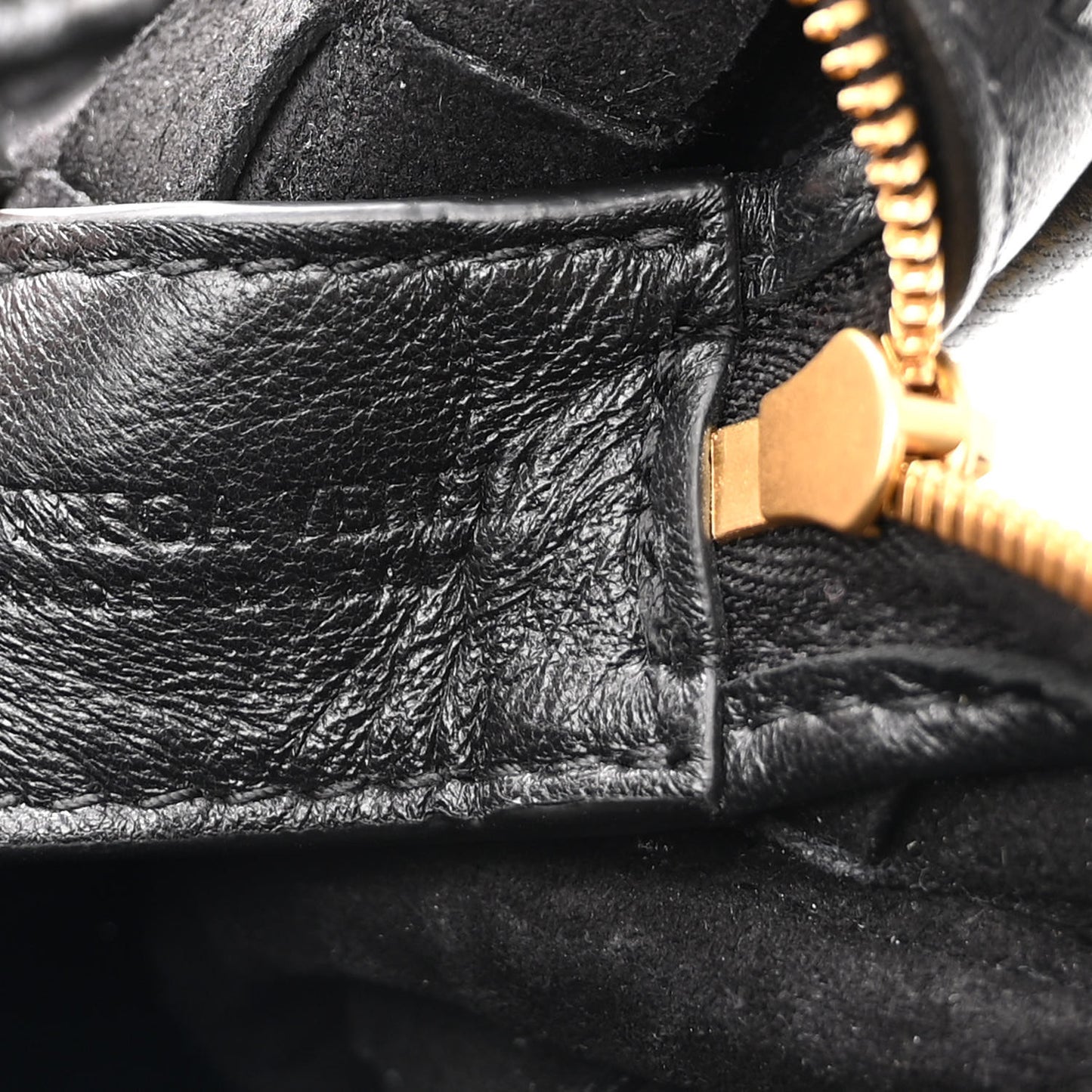 Nappa Intrecciato Small Loop Camera Bag Black