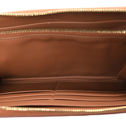 Celine Calfskin Zip Around Multifunction Wallet Tan 5 of 8