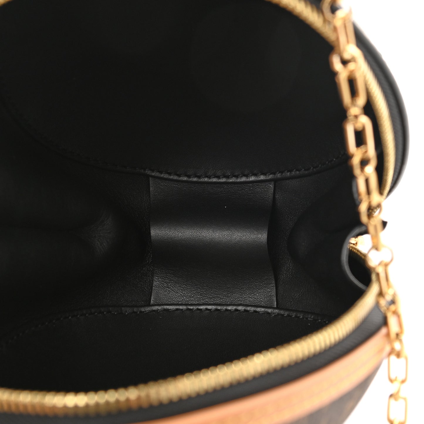 Monogram Egg Bag Black