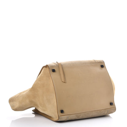 Celine Nubuck Medium Phantom Luggage Beige 4 of 15